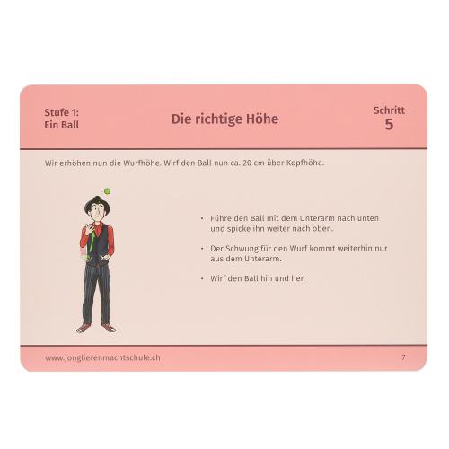 Jonglieren macht Schule das Kartenset – Jonglieren unterrichten: Zyklus 2, 3 und Sek II